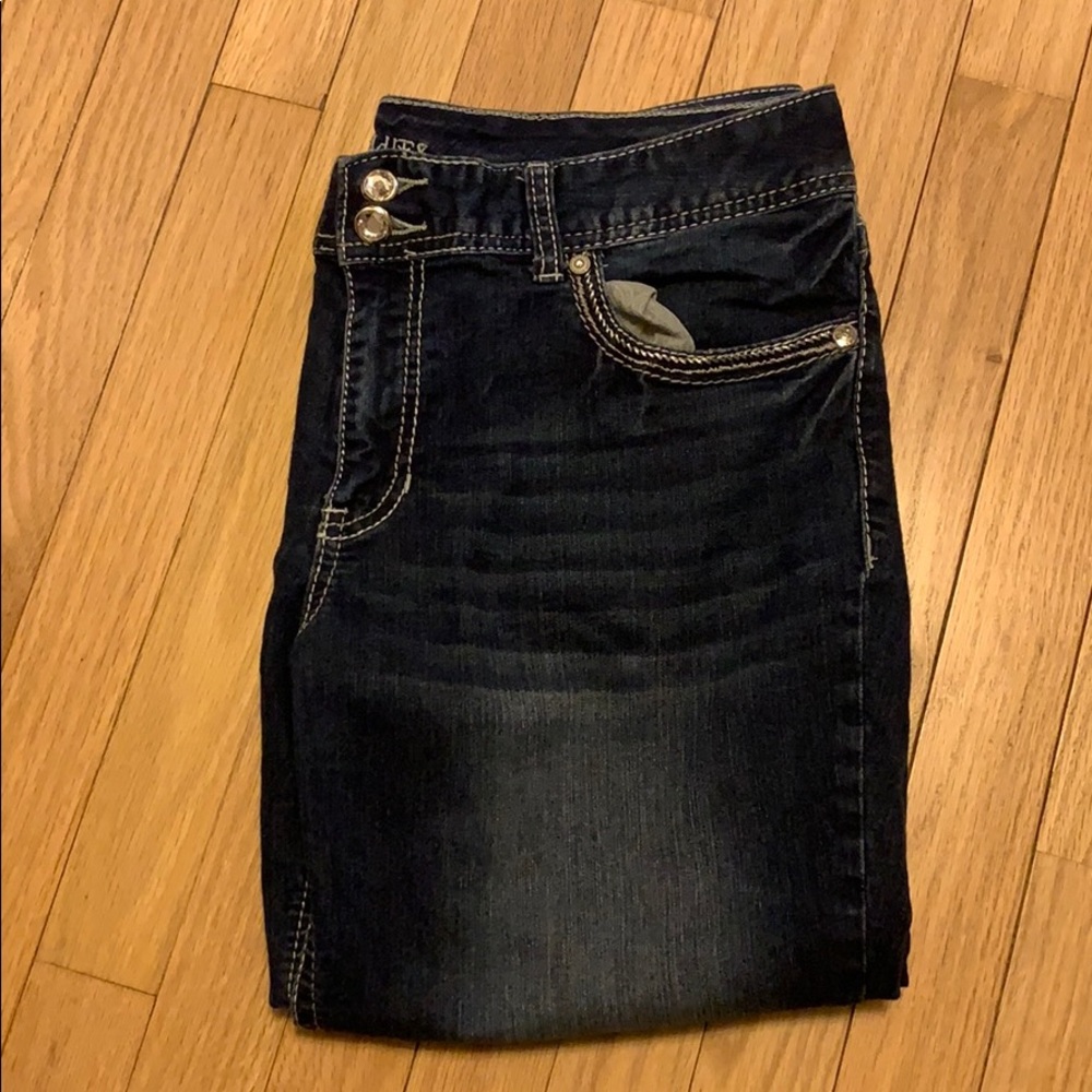 Rhythm in Blues Size 14 Jean Capris